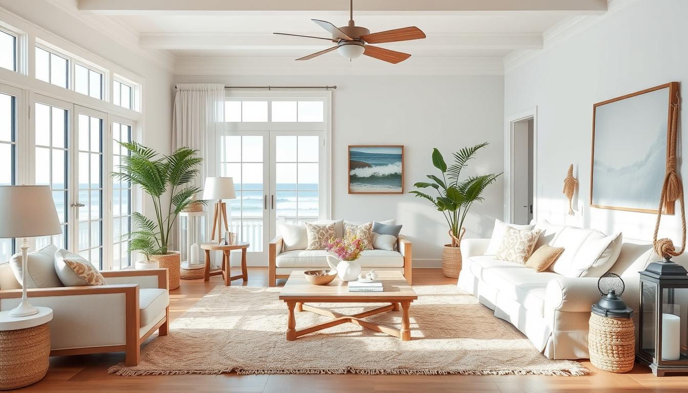 Coastal Chic Living Room Decor Ideas