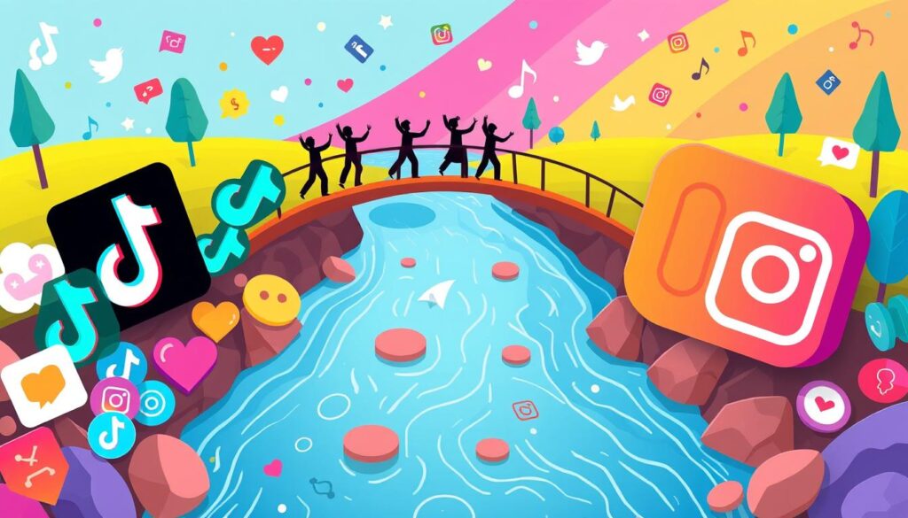 TikTok audience migration to Instagram