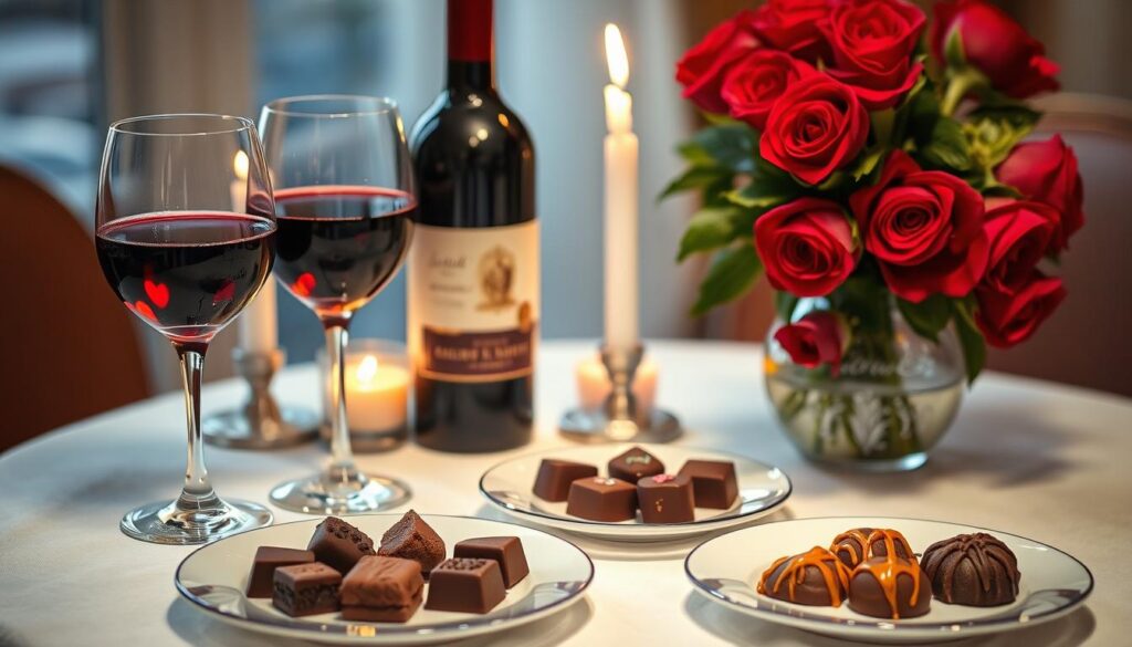 wine and chocolate pairing