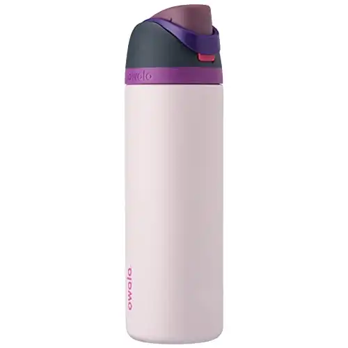Insulated Stainless Steel Water Bottle with Straw 24 oz