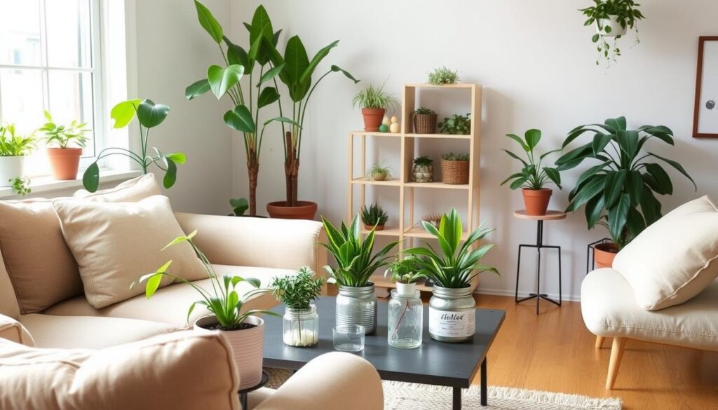 budget-friendly plant decor