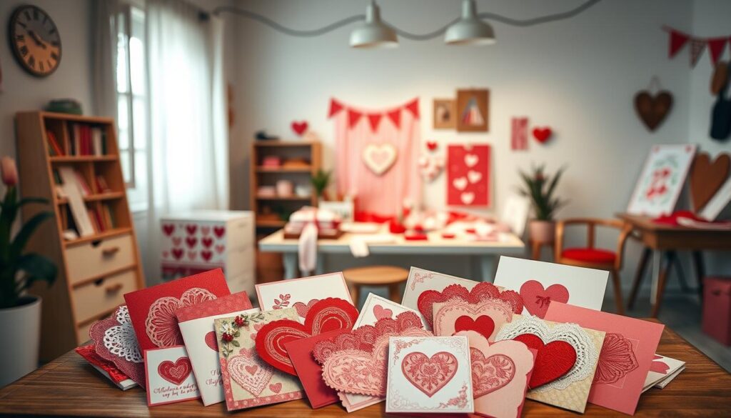 handmade Valentine's Day cards