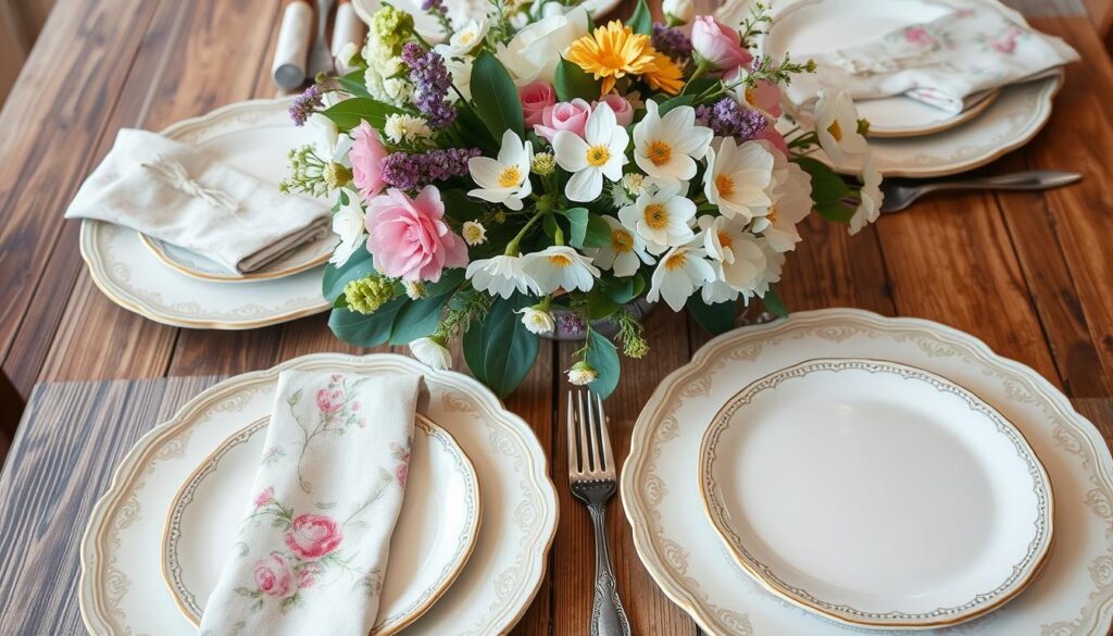 spring table setting