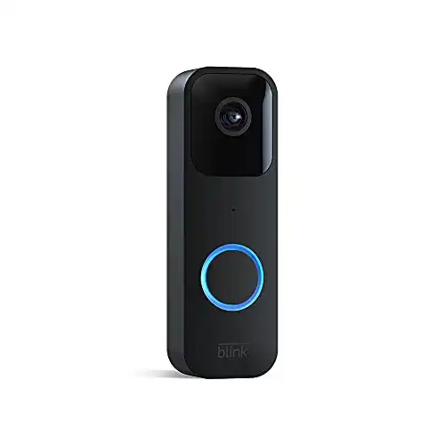 Blink Video Doorbell, Two-way audio, HD video, Alexa enabled wired or wire-free