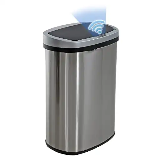 Kitchen Trash Can, 13 Gallon 50 Liter Touch Free
