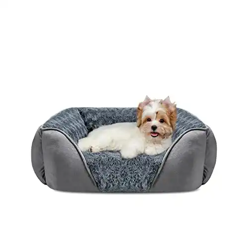 Orthopedic Dog Bed, Rectangle, Washable Soft with Anti-Slip Bottom