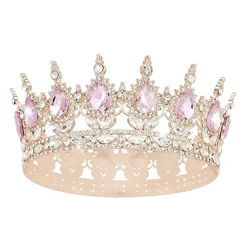 Queen Crown Rhinestone Wedding Crown