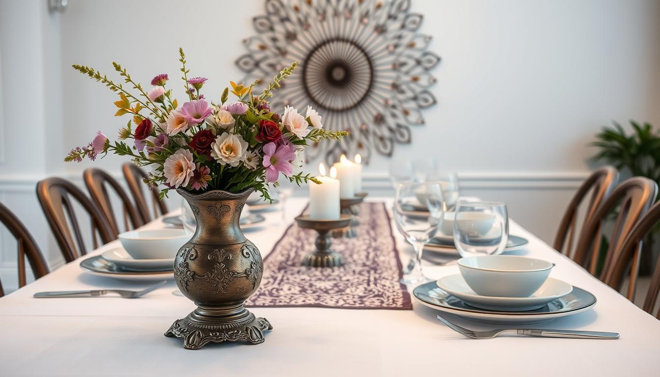 Mixing and matching vintage and modern decor