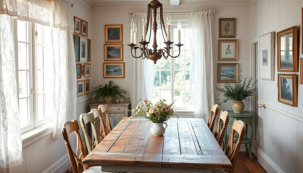 Shabby Chic dining room