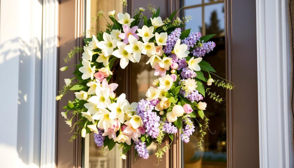 front door spring wreaths