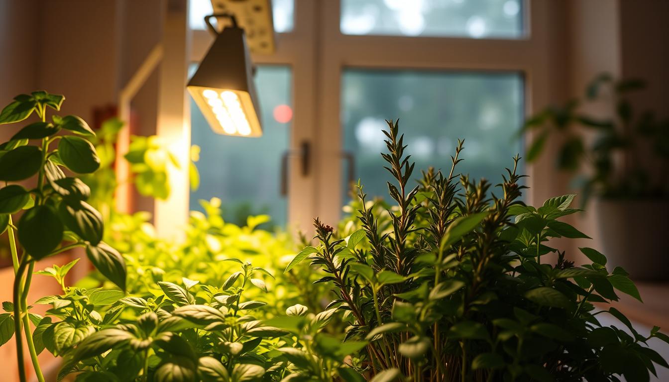 grow lights for indoor herbs
