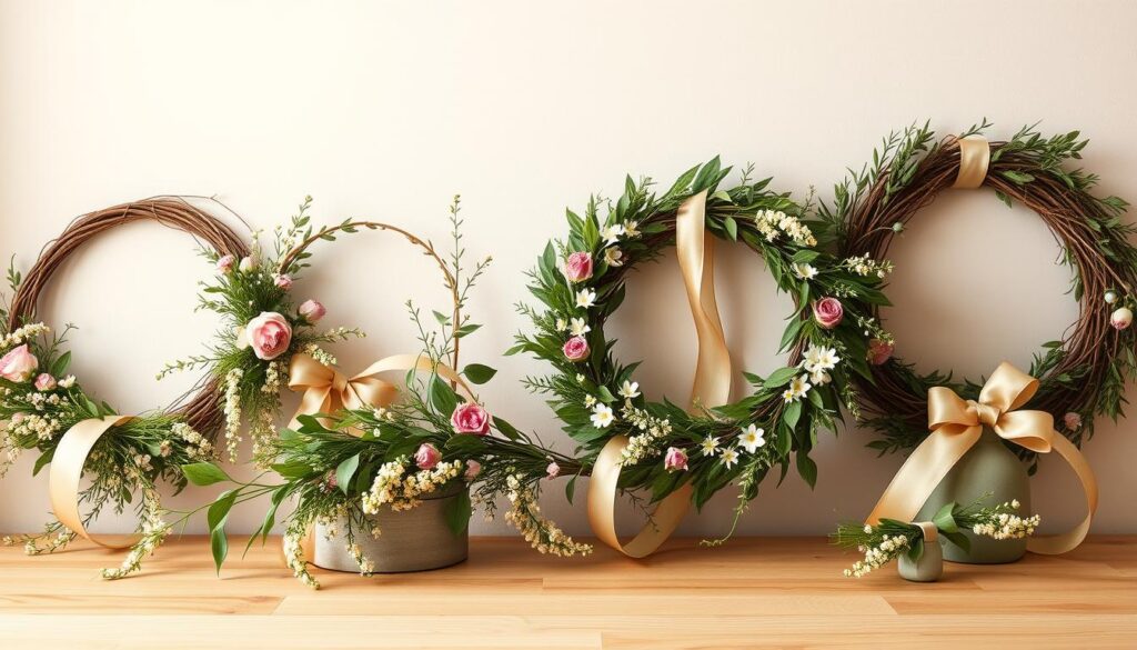 handmade wreaths for spring home decor