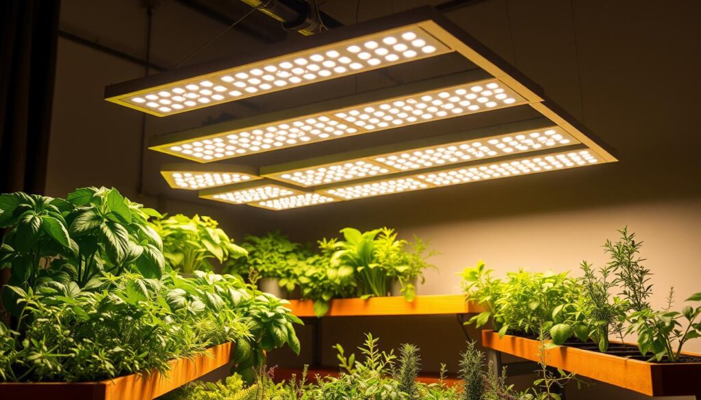 indoor herb grow lights