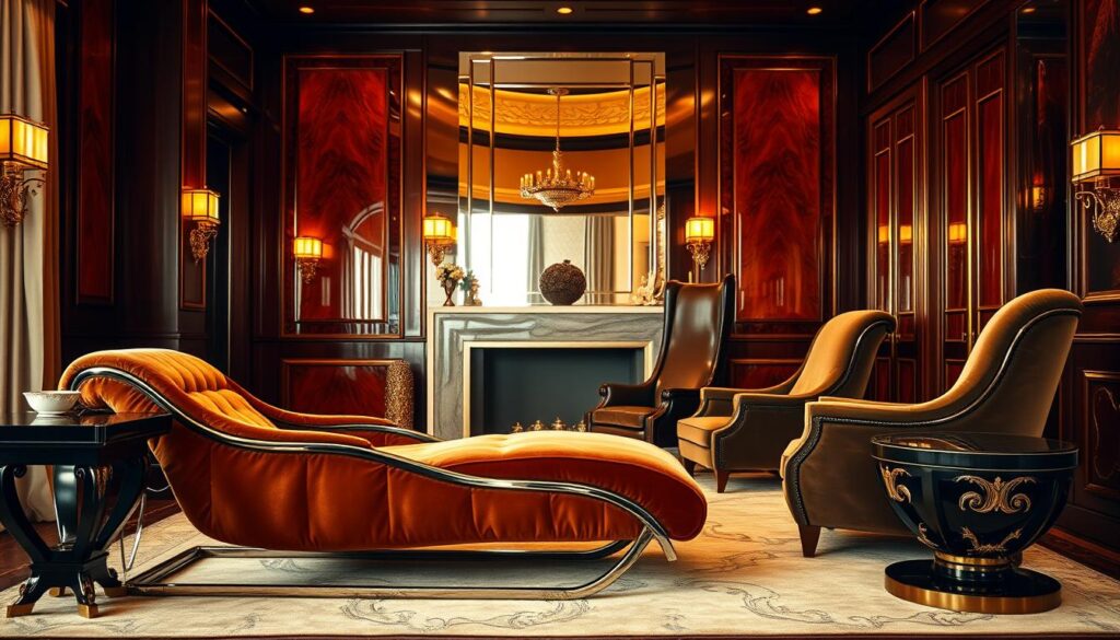 luxe art deco furniture