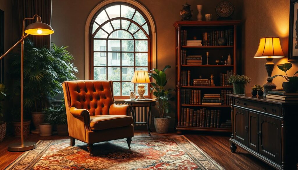 vintage aesthetic in home decor