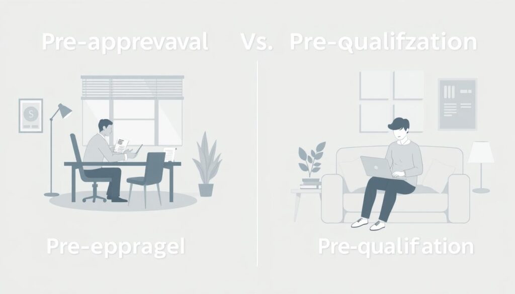 pre-approval vs pre-qualification process