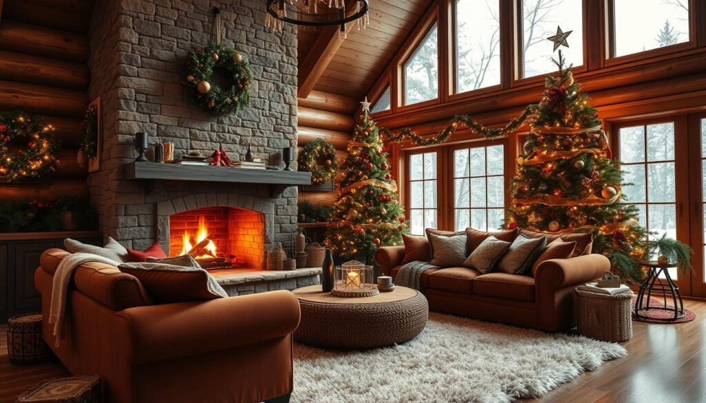 cozy christmas living room ideas