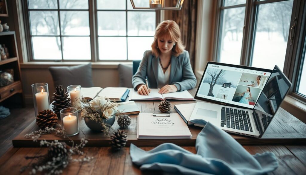 cold weather wedding planning