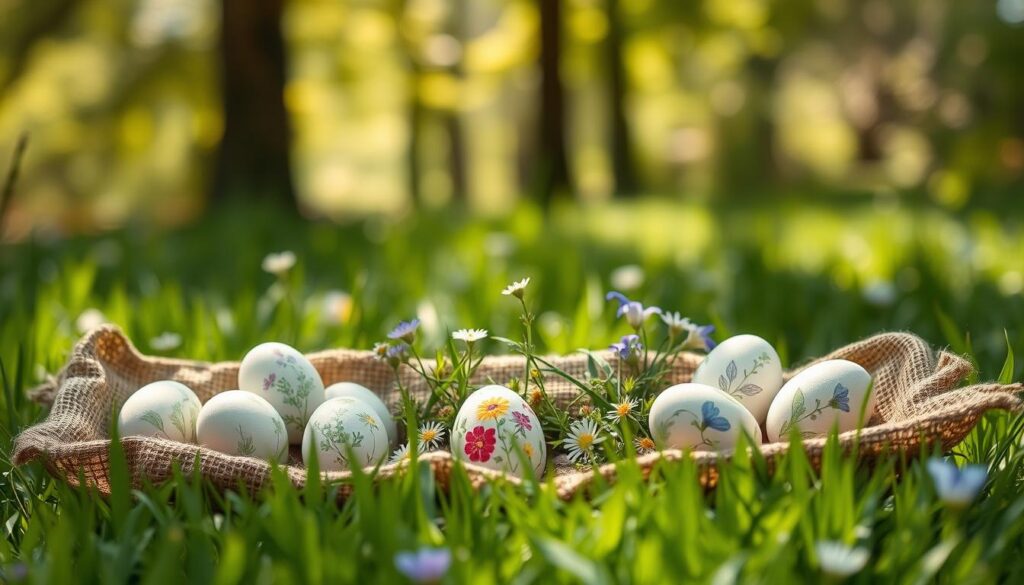 natural easter eggs
